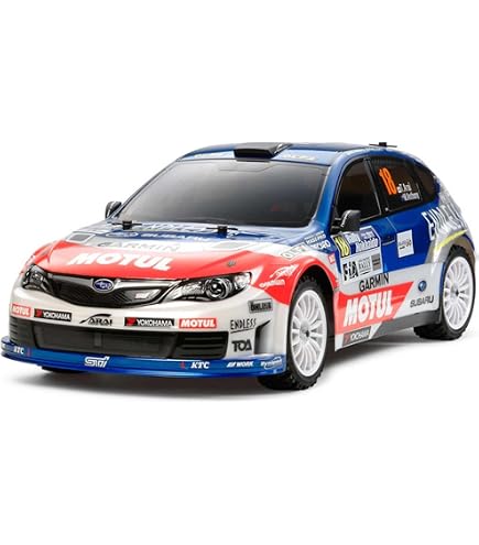 Tamiya 47372 1:10 RC Subaru Impreza WRX 2004 (TT-01E) - Coche
